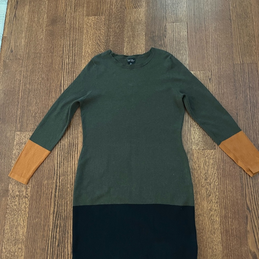 Nicole Miller New York colorblock  dress